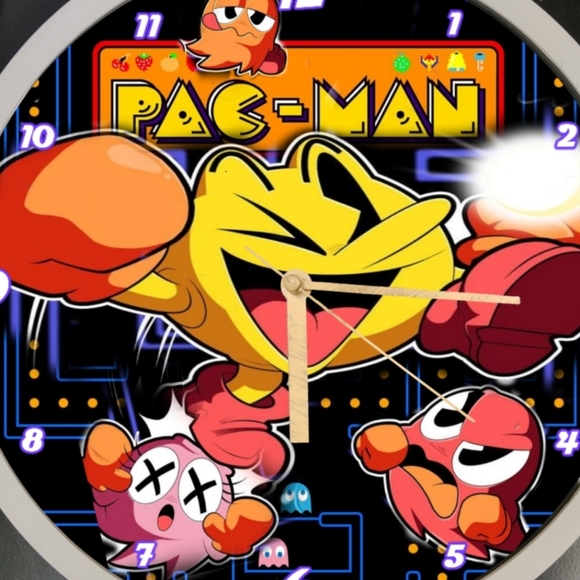 Pack man led wall clock - Picture 2 of 5